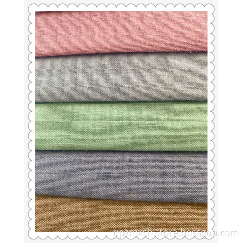Kain Chambray Lembut yang Disikat